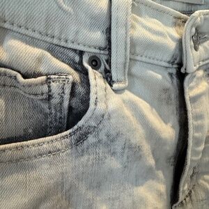 Gap True Skinny Acid Wash Jeans